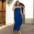 Mermaid Royal Blue Dress